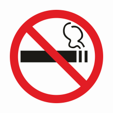 Знак о запрете курения (по приказу Минздрава) - Знаки безопасности